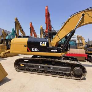 Excavadora de orugas Cat 325DL Cat 325D usada de alta calidad original con buenas condiciones Excavadora de orugas CAT 320 de segunda mano - Product Image 5