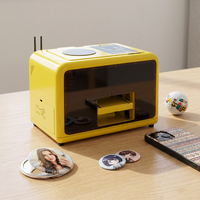Printer UV Mini A5 Area Cetak 21x24cm Dengan Tinggi 6cm CMYKW 5 Warna