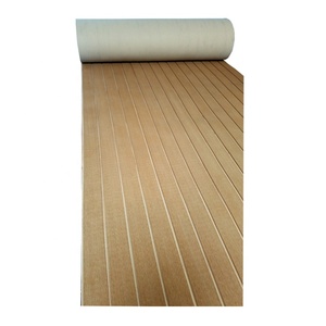 Ladrillos divertidos barco alfombras de piso de madera de teca barco cubiertas de suelo de jardín - Product Image 5