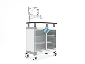 卸売りモバイルクリスチャンスクールミーティングホール表彰台メタルレクチャースピーチシアターウッド教会スタンドホイールパルピットテーブルタイプ - Product Image 3