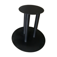 Base de table ronde en acier, pied de table en métal robuste pour restaurant, café, bistrot, table à manger, structure de support pour mobilier commercial