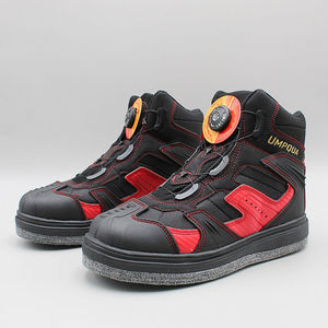Nuove Scarpe da Pesca da Uomo di Grande Taglia, Impermeabili, Antiscivolo, Multimateriale, con Suola in Feltro per Acque Dolci - <span class=keywords><strong>Nero</strong></span>/<span class=keywords><strong>Rosso</strong></span> - Product Image 2