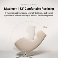 Fauteuil de massage électrique pour salon, inclinable, avec cadre SL, reconnaissance corporelle, chauffage et haut-parleur Bluetooth – Vente en gros