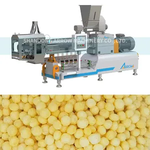 Shandong Arrow Equipment Professional Manufacturer High Fiber Grain Chips Process Line Extruded Breakfast Cereals Machine