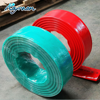 Tuyau plat en PVC, 4 bars, 6 bars, 10 bars, tuyau Flexible d'irrigation à l'eau, tuyau de décharge pour l'agriculture