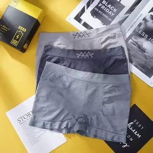 Wholesale Customizable Men's <b>Boxer</b> Briefs <b>Custom</b> Underwear Underpants - Product Image 4
