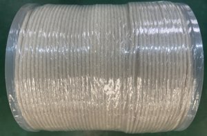 Cordon en coton tressé à 16 brins, noyau synthétique (fil poly) de 6 mm - Product Image 3
