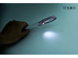 新款便携式绘图卡通放大镜带灯儿童老人阅读维护时钟插入卡座 - Product Image 5