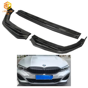 La lèvre avant en fibre de carbone G20 à trois étages de style MP convient à la <span class=keywords><strong>BMW</strong></span> série 3 G20 - Product Image 2