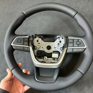 Volant sport en fibre de carbone à fond plat pour Toyota Hilux Revo <span class=keywords><strong>Crossover</strong></span> Runner Overlord Alphard - Modification - Product Image 5