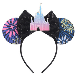 Diademas de Orejas de Mickey para Niñas, Diademas Brillantes con Lentejuelas para Fiestas, Diademas de <span class=keywords><strong>Princesa</strong></span> para Niñas - Product Image 6