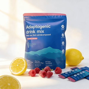 Электролитный напиток с малиновым вкусом, 20 порций, магниевый порошок, натуральное средство для энергии, 10 г белка, для всех. - Product Image 1