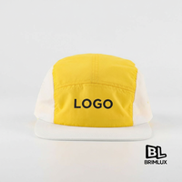 Casquette de camping avec logo personnalisé |   Casquette de sport d'extérieur unisexe en nylon imperméable, respirante et à séchage rapide, Gorras