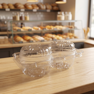 Envase Transparente de PET Reciclado con Diseño Ventilado para Productos Agrícolas Frescos, Capacidad de 120-200g - Product Image 3