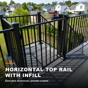 Architectural Aluminum Railing Systems Decorative Perimeter Enclosures for Property Developers and Business Parks - Product Image 3