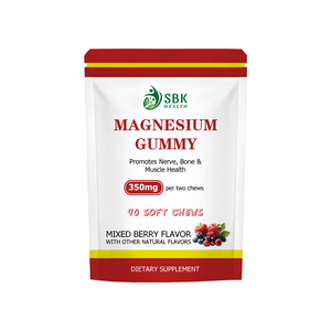 Hot Sale Magnesium Gummy with Magnesium Promotes Nerve Bone Muscle Health Promotes Bone and Muscle Health Gummies - Product Image 1