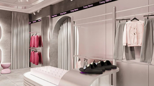 Professional Modern Shoe Display <b>Shelf</b> | Custom Shop Design with LED Light for Shoe Store Fixtures - Product Image 6