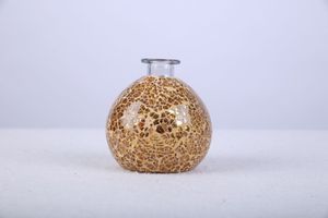 Diffuseur d'huile essentielle <span class=keywords><strong>de</strong></span> parfum, mosaïque en verre, brûleur pour la décoration <span class=keywords><strong>de</strong></span> la maison, couleur argent - Product Image 5
