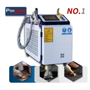 Handheld 1000w 2000w 3000w Fiber Welder Cutting Cleaning 3 In 1 Laser Welding Machines Price For Steel Metal Stainless Aluminum