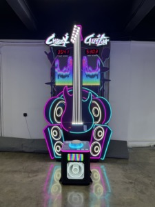 Neofuns Crazy Guitar, Gioco Arcade con Martello Gigante da 3 Metri, Certificato CE ROHS, Macchina da Divertimento con LED a Colori per FEC - Product Image 4