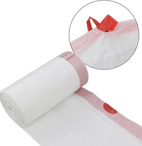 Bolsa de Basura Blanca de Material LDPE, Termosellada, Desechable, para Residuos Domésticos, 30-33 Galones - Product Image 3