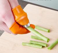 Mu Trim Tools Planten Groente Vinger Plukker Duimmes Snijder Handschoen Tuin Siliconen Duimmes Vingerbeschermer Populair