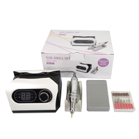Machine à ongles professionnelle 65W, lime à ongles portable, 35000RPM, outils pour ongles, machine à polir les ongles pour salon, fournitures pour ongles