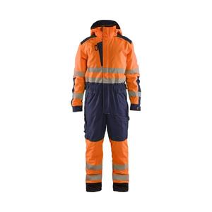 BLAKLADER - 672519775389S Hi-Vis overol de invierno Naranja/Azul marino-EAN 7330509854150 ROPA DE TRABAJO DE 2017 - Product Image 1
