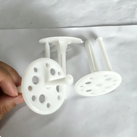 Ancre d'isolation en plastique PP à frapper avec tête de disque de 50 mm pour murs extérieurs ETICS et blocs AAC