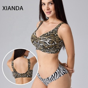 XIANDA ODM Reggiseni Personalizzati Stampati da Donna, Oversize con Chiusura Posteriore, Morbidi e Confortevoli, Senza Cuciture, Invisibili, Push-up Imbottiti, Taglio Laser - Product Image 2