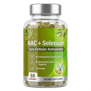ผู้ผลิตอาหารเสริมซีลีเนียมแบบกัมมี่ <span class=keywords><strong>NAC</strong></span> สารต้านอนุมูลอิสระระดับเซลล์  ฐานเพคติน รับผลิตแบบ OEM ขั้นต่ำน้อย - Product Image 1