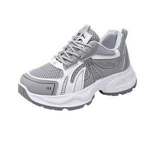 Nuevo Modelo de Zapatos Deportivos para Niños de Alta Calidad, con Cordones, a la Moda, Antideslizantes, Estilo para Caminar, Color Blanco - Product Image 1