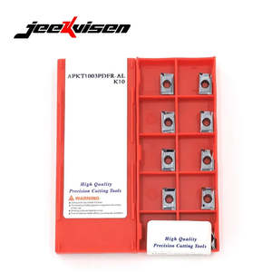Fresa CNC Jeekvisen con inserto APKT1003, inserto de acabado de carburo para fresadoras - Product Image 2