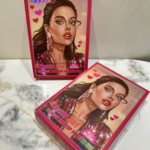 Nouveau livre de maquillage 6 pages pour le commerce transfrontalier, présentant une palette d'ombres à paupières multifonctionnelle, imperméable, mate et scintillante - Product Image 4