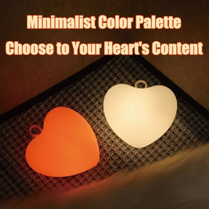 Lámpara Nocturna LED 3D con Forma de Corazón para el Día de San Valentín - Product Image 2