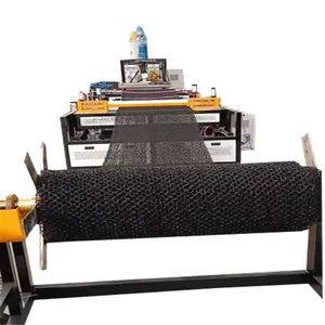 Three-Dimensional Matting Reinforced Geo Mat with Dipped Gavnlized Wire Mesh making Machine production line