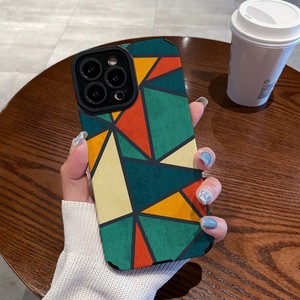 Custodia personalizzata <span class=keywords><strong>per</strong></span> telefono cellulare TPU in pelle artificiale con stampa a colori personalizzata <span class=keywords><strong>per</strong></span> Iphone 6 7 8 X Xr Xs 11 12 13 14 15 16 17 - Product Image 2