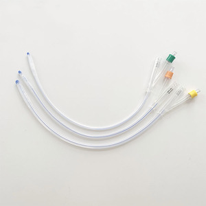 Kateter <span class=keywords><strong>Foley</strong></span> Silikon Ujung Medis, Pengukur Suhu Kustomisasi Kateter <span class=keywords><strong>Foley</strong></span> Silikon 2 Arah - Product Image 2