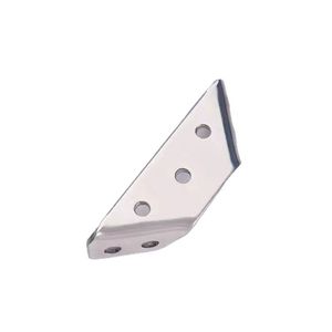 Nouveau support d'angle fixe en acier inoxydable à 90 degrés pour armoire, accessoire de quincaillerie murale, support de fixation durable - Product Image 5