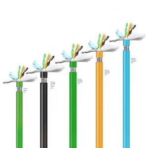 Industriële netwerkkabels met hoge flexibiliteit, dubbel afgeschermd, Profinet, drag chain, Gigabit <span class=keywords><strong>Cat6</strong></span> RJ45 netwerkkabel - Product Image 1