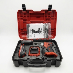 <span class=keywords><strong>Taladro</strong></span> <span class=keywords><strong>Percutor</strong></span> Profesional Inalámbrico de 20V y 13mm con Motor sin Escobillas, Juego de Herramientas Eléctricas con Diámetro Máximo de Perforación de 32mm para Madera, Hormigón y Metal - Product Image 6
