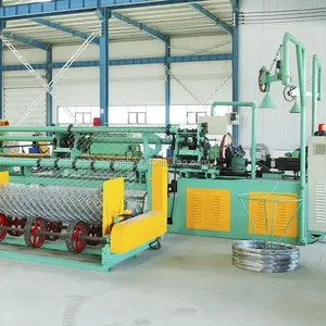 Fully Automatic Chain Link Fence Diamond Mesh Machine