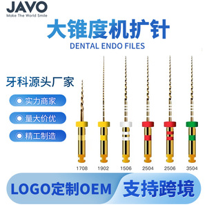 Lima de Endodoncia de Níquel-Titanio de Grado Médico M3, Ampliación Dental, Conicidad 04/06, Activación Manual, Herramienta de Acero - Product Image 5