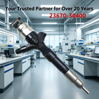 Injecteur de carburant diesel Common Rail 23670-30400 295050-0460 295050-0200 pour Toyota Hilux Hiace Fortuner 1KD-FTV 2KD-FTV D4D