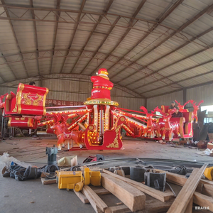 Công viên giải trí 16 chỗ vui vẻ giáng sinh vui vẻ cưỡi Máy bay tự điều khiển - Product Image 4