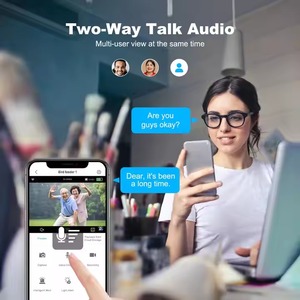 3MP HD ngoài trời an ninh tuya Wifi máy ảnh không dây IP65 pin lớn máy ảnh với 5 Wát panel năng lượng mặt trời - Product Image 4