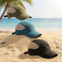 Zomer Nieuwe Unisex Oxford Mesh Baseball Cap Opvouwbaar Ademend Dot Fruit Sneldrogend Verstelbaar Sportief Outdoor Wandelen