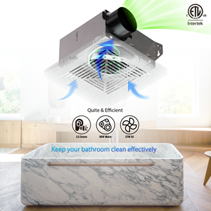 พัดลมดูดอากาศติดเพดานแบบมีตะแกรง ขนาด 7 นิ้ว 50CFM สำหรับห้องน้ำ - Product Image 2