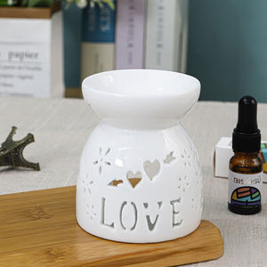 Ceramic <strong>Oil</strong> <strong>Burner</strong> Flower Aroma <strong>Burners</strong> Assorted Wax Warmer Aromatherapy Tarts Holder Candle <strong>Scented</strong> Diffuser Home Bedroom Decor - Product Image 6