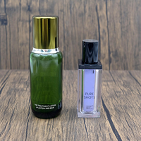 Flacon en verre vide de luxe pour sérum et pot à crème, 30ml, 50ml, 100ml, 50g, 100g, pour capsules, lotions et sérums